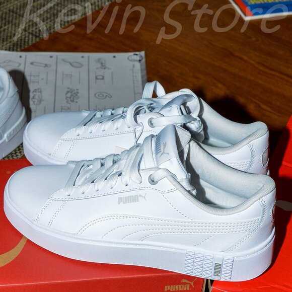 2 pairs white Puma women sneakers . Price is for 2 . - Picture 9 of 12